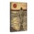 Jesus Walking on Water Woodcut Canvas Wall Art Print