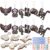 Jetec 24 Pcs Día De Los Muertos Alebrijes Keychain Craft Kit DIY Unfinished Wooden Alebrijes Keychains for Day of the Dead Favors Decorations Party Mexican Art Supplies Home Halloween Activities