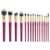 JFELDDIE 15 Pieces of Eye Shadow Brush Makeup Halo Eyebrow Dye Set Tools