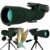 JHdril 20-60×60 Monocular Telescope with Tripod, Gift for Men, Dad & Teens