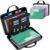 JHSafer Fireproof Binder Organizer with 22 Pack Binder Pocket, Black