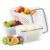 JIABEIUS 3 Pcs Fruit Storage Containers for Fridge with Removable Colander