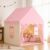 Jiangcha Kids Play Tent Indoor Playhouse Mat & Star Lights Girls