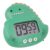 Jiawu Dinosaur Kids Timer with Large LCD Display, Loud Alarm (Green)