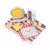 Jiawu Dollhouse Miniature Baking Station Bakery Decor for 1/12 Scale Dollhouses, Perfect for Imaginative Play and Photography Props