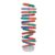 Jiawu Human DNA Model Toy, Colorful Double Spiral Assemble Kit for Educational Fun and Science Learning for Kids, PVC, 1 Unit