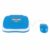 Jiawu Kids Bilingual Learning Laptop, Interactive Educational English Spanish Music Function for Toddlers, Durable ABS Material, Includes (Blue)