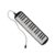 Jiawu Melodica 32 Key Beginner Instrument for Students and Kids with Excellent Sound Quality and Scratch ABS (Black)