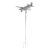 Jiawu Metal Plane Wind Spinner with Unique Design