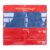 Jiawu Pocket Attendance Chart for Efficient Attendance Tracking, Lightweight Polyester Classroom Management Tool for Teachers, 48 Clear Tag Slots