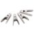 Jiawu Stainless Steel Clothes Clips 20 Pack, Heavy Duty Laundry Pins with Strong Clamping Force, Rustproof Hanging Clips for Underwear Socks, Home Storage Supplies, 2.4 Inch