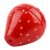 Jiawu Strawberry Shaped 60 Minutes Kitchen Timer, Mechanical WindUp