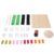 Jiawu Sushi Play Food Set, Simulation Design Sushi Food Set, Simulation Model with 32 Piece and Booklet for Children Aged 3 and Above