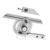 Jiawu Universal 360 Degree Bevel Protractor, High Strength Carbon Steel Angle Measurement Tool with Magnifier for Craftsmen and DIY Projects