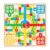 Jiawu Wooden Chinese Checkers for Kids Colorful Aeroplane Chess Set Smooth Fun for Family
