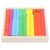 Jiawu Wooden Counting Sticks, Colorful Animal Assembly and Number Sense Development Rods Individual Kit, Math Manipulatives with 58 Blocks 10 Cards Storage Box for Children