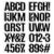 Jiepuxiter 106 Pcs Vinyl Letter Number Stickers,20 Sheets Self-Adhesive Alphabet Stickers, Waterproof Mailbox Number Sticker Letters for Mailbox, Door, Windows, Cars, Boats, Address (Black, 6 inch)