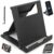 JIFANPAUL Foldable Phone & Tablet Stand Compatible with iPhone/iPad, Adjustable Anti-Slip Holder for Smartphones, Tablets & Kindle, Portable Desk Stand (S)