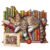 Jigfoxy Wooden Puzzle for Adults, DragonLi Cat Wooden Jigsaw Puzzles for Adult, Unique Animal Shape Wood Cut Puzzles, Christmas Thanksgiving Gifts for Friends Family (M-11.4 * 9.2in-190pcs)