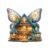 Jigfoxy Wooden Puzzle for Adults, Fairy House Jigsaw Puzzles for Adult, Unique Animal Shape Wood Cut Puzzles, Christmas Thanksgiving Gifts for Friends Family (L-13.4 * 12.8in-260pcs)