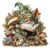 Jigfoxy Wooden Puzzle for Adults, Gnome Jigsaw Puzzles for Adult, Unique Animal Shape Wood Cut Puzzles, Christmas Thanksgiving Gifts for Friends Family (M-11.5 * 11.3in-189pcs)