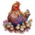 Jigfoxy Wooden Puzzle for Adults, Hen and Chicks Wooden Jigsaw Puzzles for Adults, Unique Animal Shape Wood Cut Puzzles for Family Friend Puzzle Lovers(S-7.9 * 8.5in-90pcs)