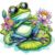 Jigfoxy Wooden Puzzle for Adults, Leisurely Frog Wooden Jigsaw Puzzles for Adult, Unique Animal Shape Wood Cut Puzzles, Christmas Thanksgiving Gifts for Friends Family (L-13.4 * 12.4in-240pcs)