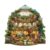Jigfoxy Wooden Puzzle for Adults, Sky Garden Jigsaw Puzzles for Adult, Unique Animal Shape Wood Cut Puzzles, Christmas Thanksgiving Gifts for Friends Family (M-11.4 * 11.4in-185pcs)