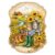 Jigfoxy Wooden Puzzle for Adults, Sunflower Boots Jigsaw Puzzles for Adult, Unique Animal Shape Wood Cut Puzzles, Christmas Thanksgiving Gifts for Friends Family (M-11.4 * 8.6in-180pcs)