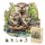 Jigfoxy Wooden Puzzles for Adults, Otter Wood Puzzle for Adults, Unique Animal-Shaped Wooden Jigsaw Puzzle, Christmas Thanksgiving Gifts for Puzzle Lovers, Family and Friends (M-11.4 * 10.9in-200pcs)