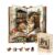 Jigfoxy Wooden Puzzles for Adults, The Cat in the Book Wood Puzzles Adult
