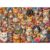 Jigsaw Puzzles 1000 Pieces for Adults, Colorful Cats and Flowers