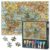 Jigsaw Puzzles for Adults 1000 Pieces, Old Map of Fantasy Lands with Pirate Ships, Monsters, Castles, Treasure Islands 1000 Piece Puzzle, Difficult Impossible, 19.5 x 27.5 Inch