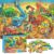 Jigsaw Puzzles for Kids Ages 3-5, 4-8, 6-8 Boys Girls – 60 Piece Construction Site – Large Piece Children Floor Jigsaw Puzzles – Science Educational Toys for 3 4 5 6 7 8 Years Old