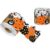 Jiibva 2rolls Cartoon Ghost Bat Pumpkin Border Trim Decal Halloween Bulletin Board Border Decorations for Classroom Chalkboard Decor