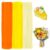 jijAcraft 300Pcs Pipe Cleaners Chenille Stems, Orange Yellow Pipe Cleaners