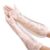 JINGLIKANG Long Arm Disposable PE Gloves 31.5 inches Waterproof Thickened Household Cleaning Livestock Gloves，Blue：50