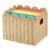 Jingmore Paper Rope Scalloped File Storage Box Collapsible Letter Size Woven Hanging File Organizer Basket for Home Office, Woven Decorative Document Storage Box