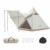 JISADER Pyramid Tent Camping, Automatic -Up Tent for Use, for Hiking