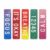 JISADER Sensory Stickers for Relief and Mindfulness, Textured for Breathing Exercises, 5 Pieces, 5 Different Designs