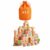 JISADER Wooden Build Blocks, DIY Toy, 100pc Wood Blocks (Bag)