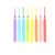 JKCK 8-Color Set of Double-Ended Erasable Highlighter Pens, Multi-Color Art Pens, Pens, Sketching Pens (Multicolor)