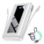 JKELAR Power Bank, 50000mAh Travel Camping Essential Portable Charger with Built-in USB-C & iOS Cable, 22.5W PD Fast Charging Battery Pack, for iPhone 17/16/15, MacBook, Android – Cool White