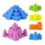 jklymm 6 Pieces Sand Beach Toys Kit Beach Essentials for Equipment Snow Toys Birthday Gift Option Sand for Set Mold