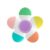 jklymm Fluorescent Highlighter Marker Pen 5-Color-in-1 Spinner Highlighter Pen for Notebook Planner Journal Highlighting