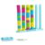 jklymm Stacking Role Play Costume Props Lightweight and Comfortable Colour Sorting Stack Rings Travel Stacking Game Festival Celebration Accessories