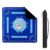 Jlong Blue Willow Mahjong Mat for Tables American Learning Rules Printed