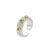 JLOVEMILY Silver Dainty Daisy Rings Flower Open Stacking Ring for Women Love Promise Wedding Band Sunflower Adjustable Thumb Rings