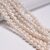 JM Design 9-11mm Graduated Natural Fresh Water Pearl Baroque Drop Bead