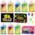 JMMICO 24*3 Pack Scratch Art Notebook+Sticky Hands+Stickers, Party Favors